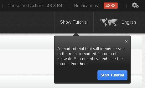 Dakwak Tutorial